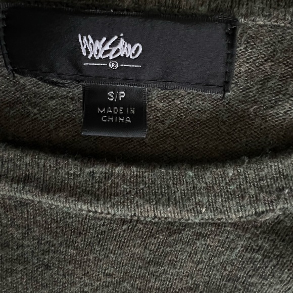 Mossimo Supply Co. Army Green Long Sleeve Sweater - Picture 4 of 5